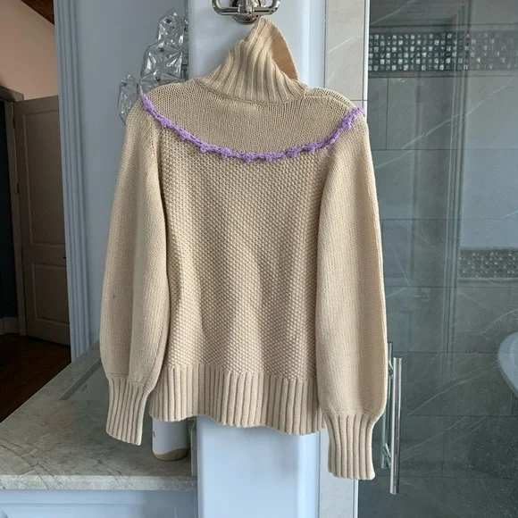 LOVESHACKFANCY Rhett Turtleneck Sweater - Picture 10 of 13